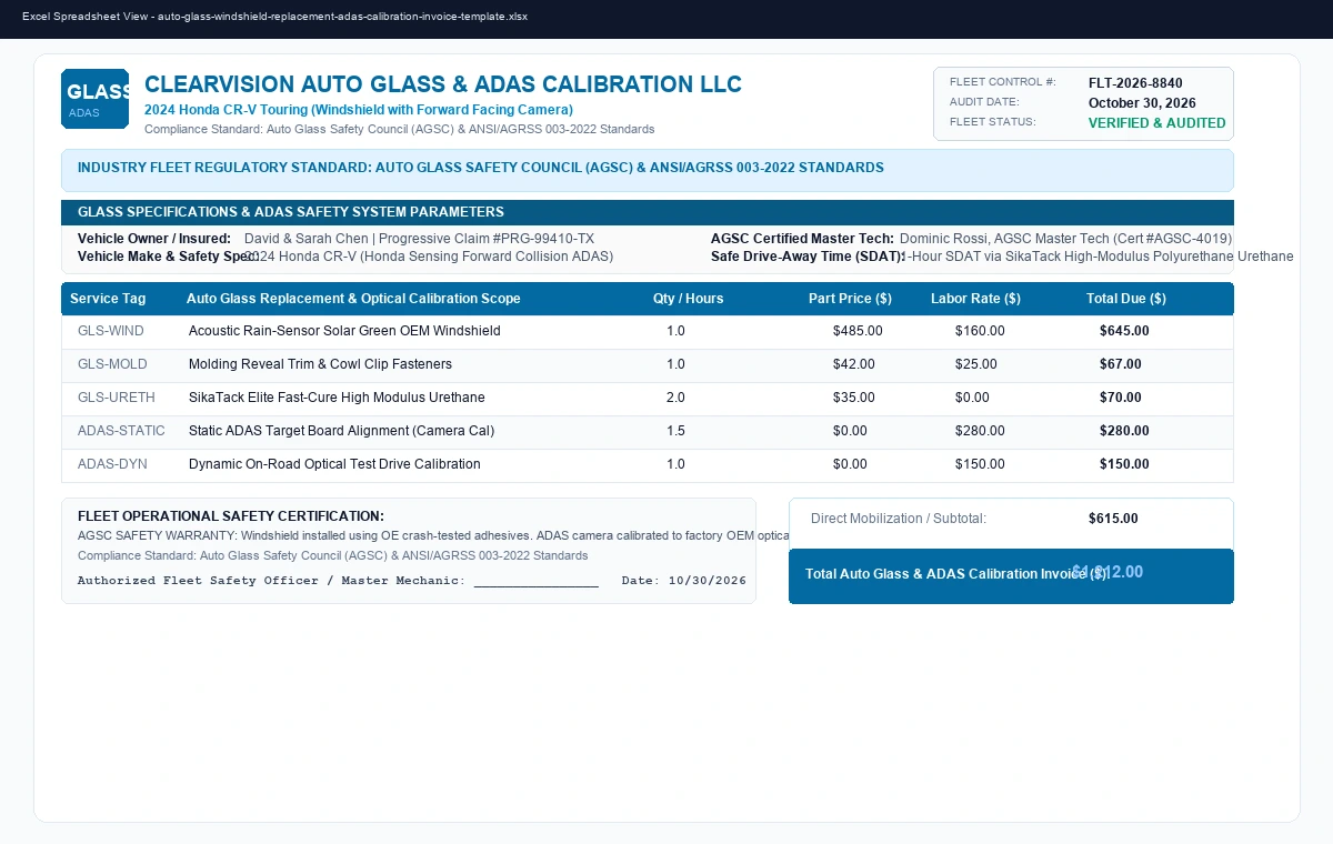 Preview of Independent Contractor Invoice & Draw Billing Template