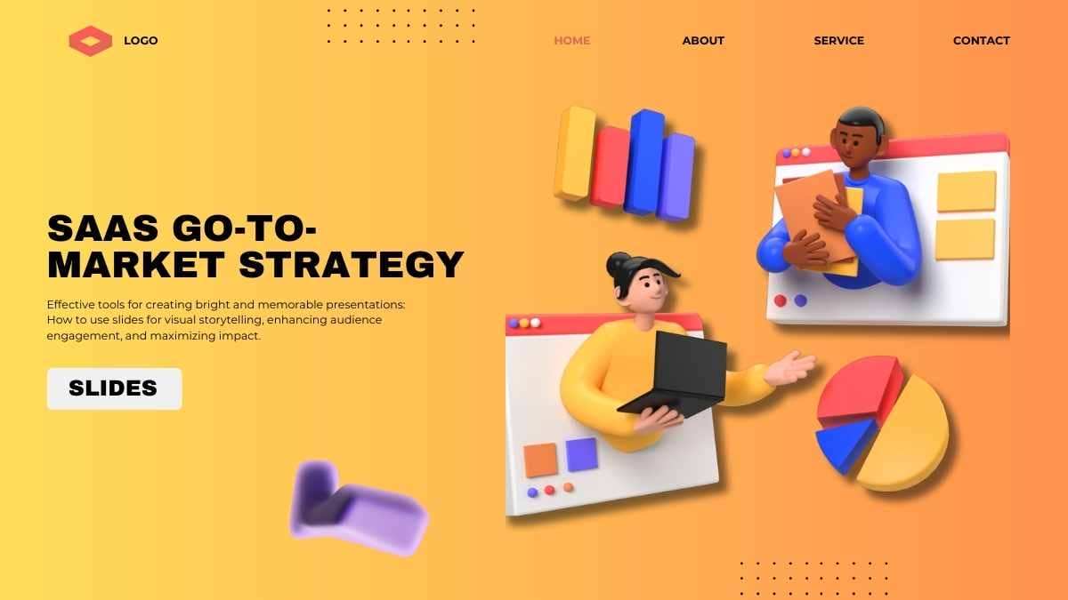 Preview of SaaS Go-To-Market Strategy Slides